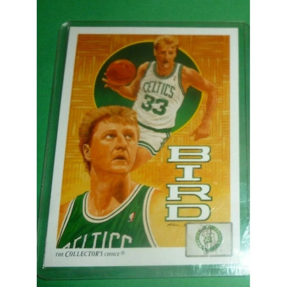 1991 Upper‎ Deck Larry Bird Boston Celtics Checklist #77 Collector's Choice Card